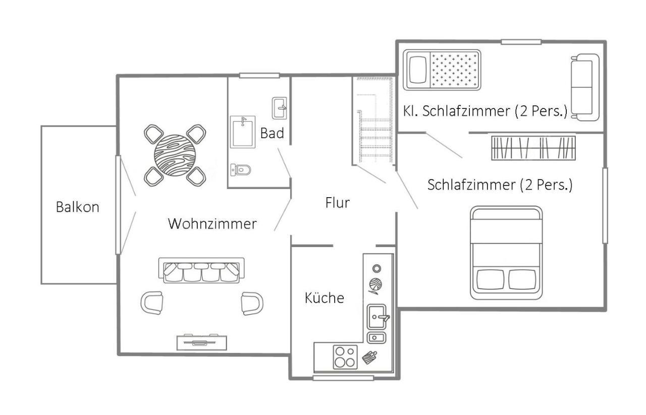 Apartment Ferienwohnung Bad Kissingen *